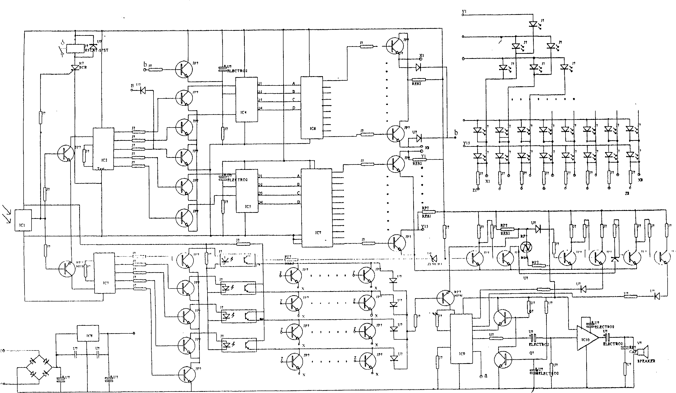 Remote controlled test chart