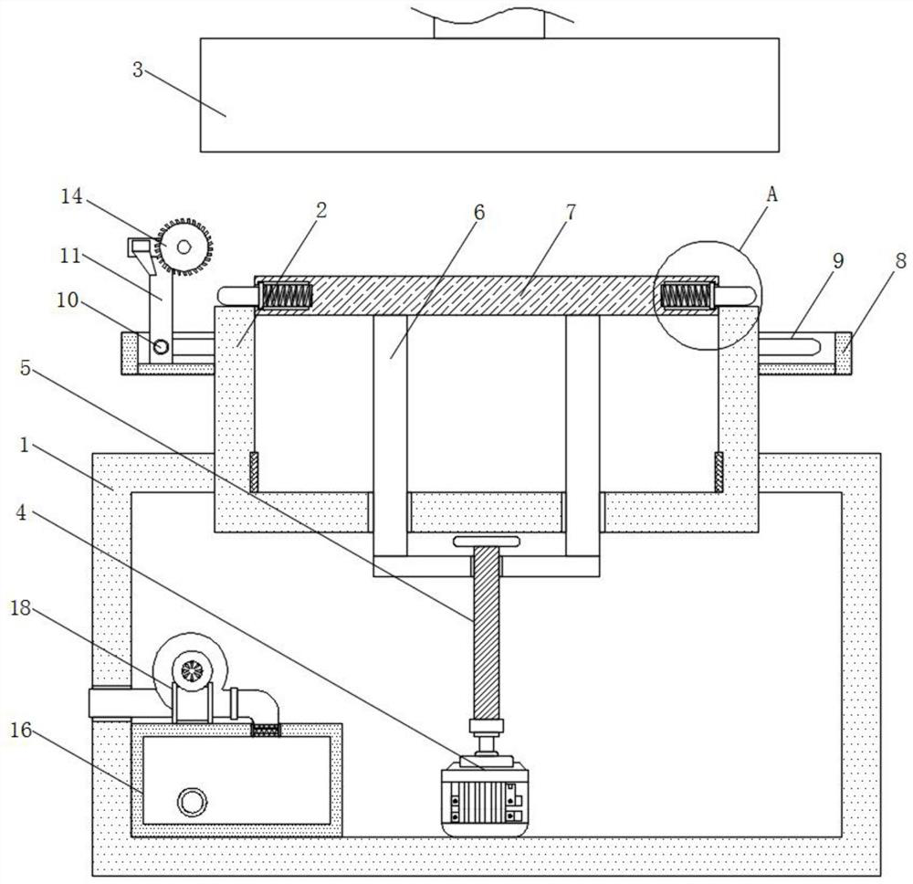 Injection mold with mold cavity cleaning structure