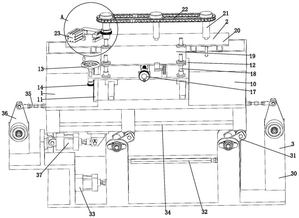 A pretreatment method for large-area cutting cultivation of nursery stock