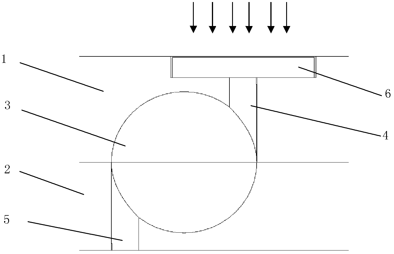 Array attenuator for high-energy laser and manufacturing method thereof