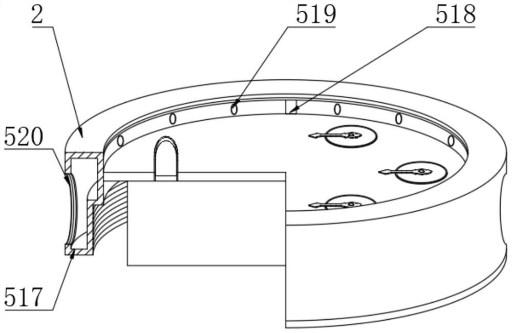 Anti-freezing intelligent water meter easy to clean