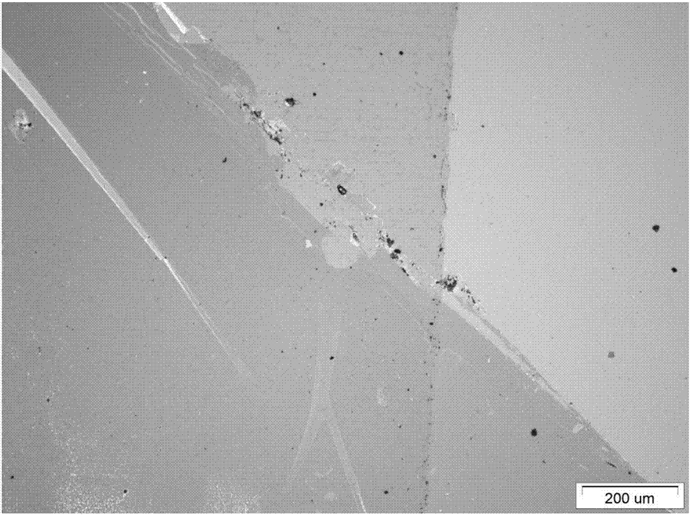 Preparation method of two-dimensional tungsten sulfide thin film material