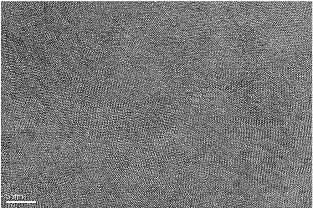 Preparation method of two-dimensional tungsten sulfide thin film material