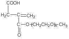 Polycarboxylate-type macromolecular water reducer and preparation method thereof