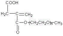 Polycarboxylate-type macromolecular water reducer and preparation method thereof