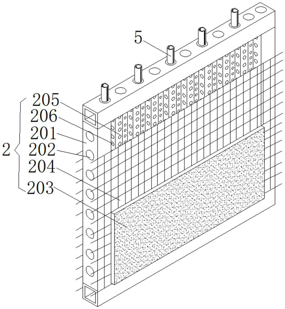 Fabricated prefabricated wall panel, floor slab and connecting structure of fabricated prefabricated wall panel and floor slab