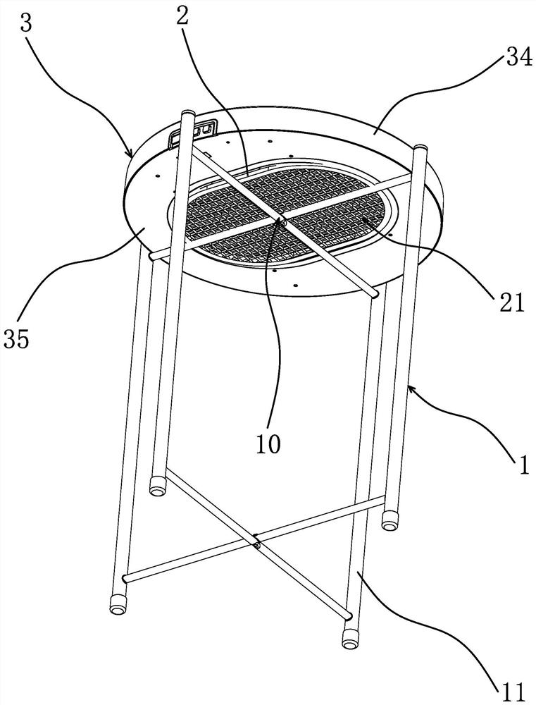 Mosquito killing table