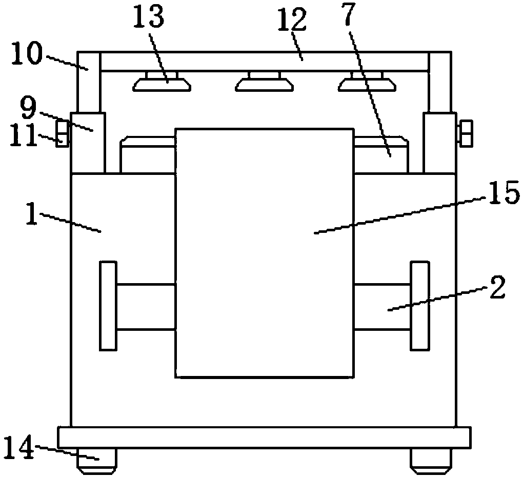 Winding device for spun cloth