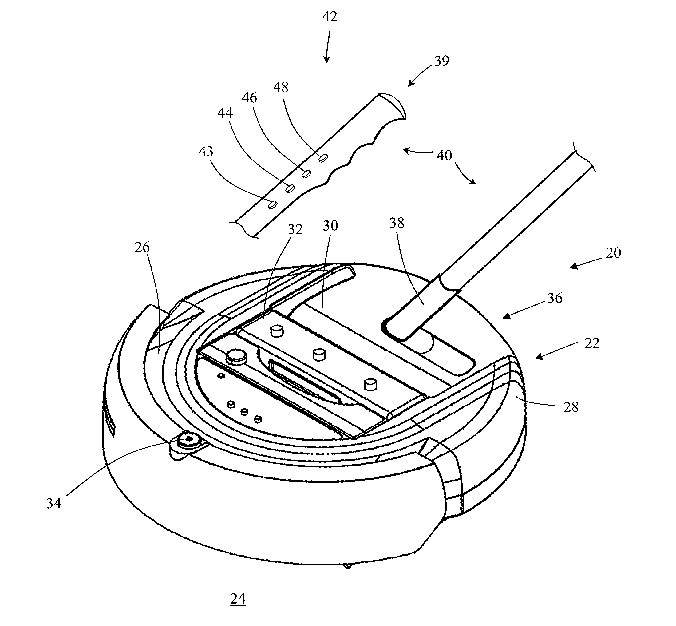 Trainable Multi-Mode Floor Cleaning Device