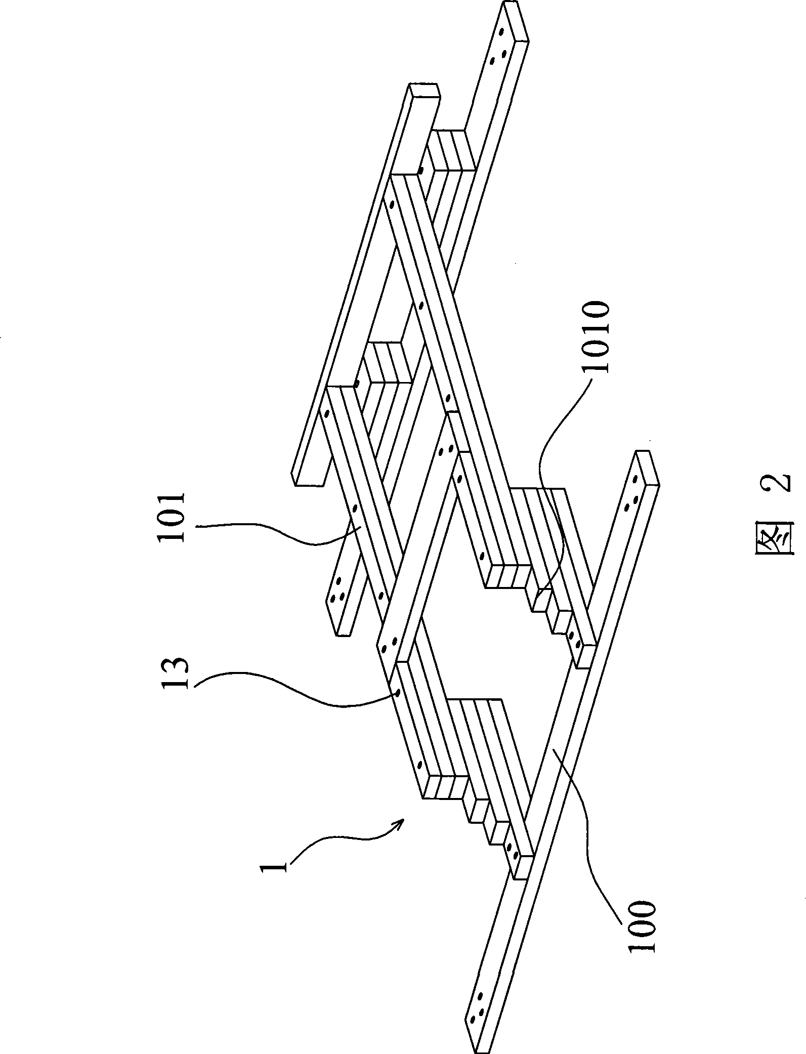 Packing method of light truck container