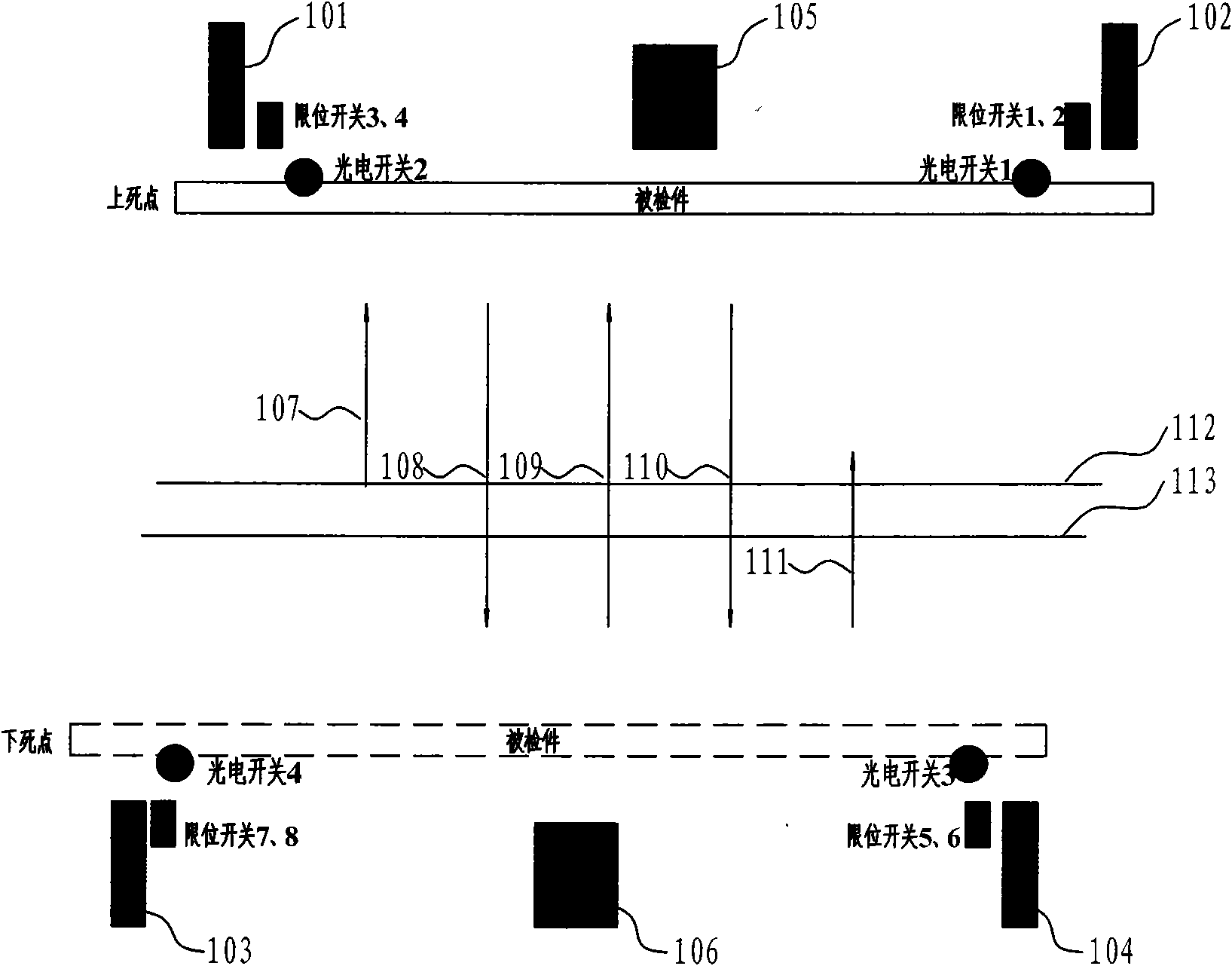 Intelligent testing method of lifter and testing device