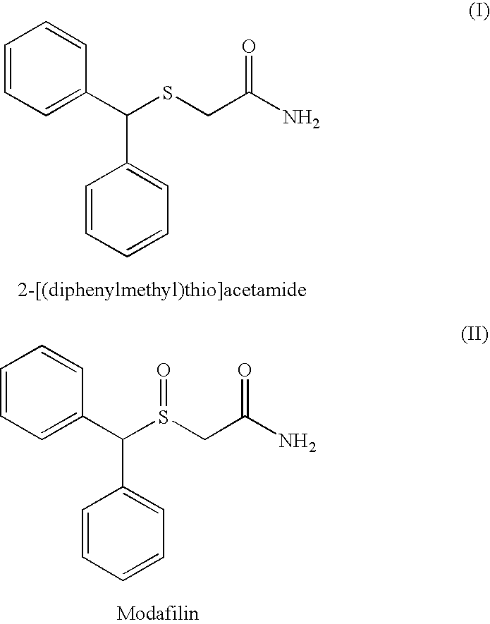 Process for the preparation of 2-[(diphenylmethyl) thio] acetamide