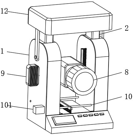 A ground signal surveying instrument with waterproof and dustproof function