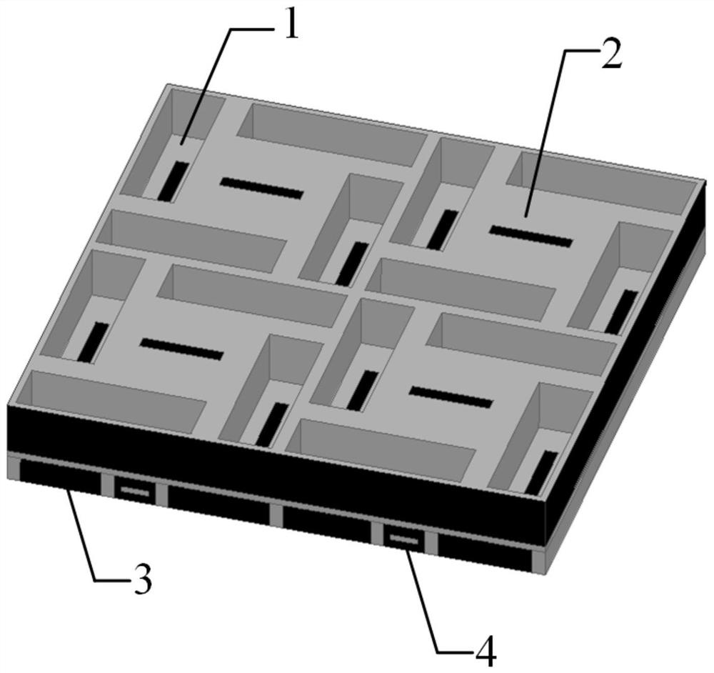 A Rectangular Waveguide Dual-frequency Common Aperture Antenna Based on Structure Multiplexing