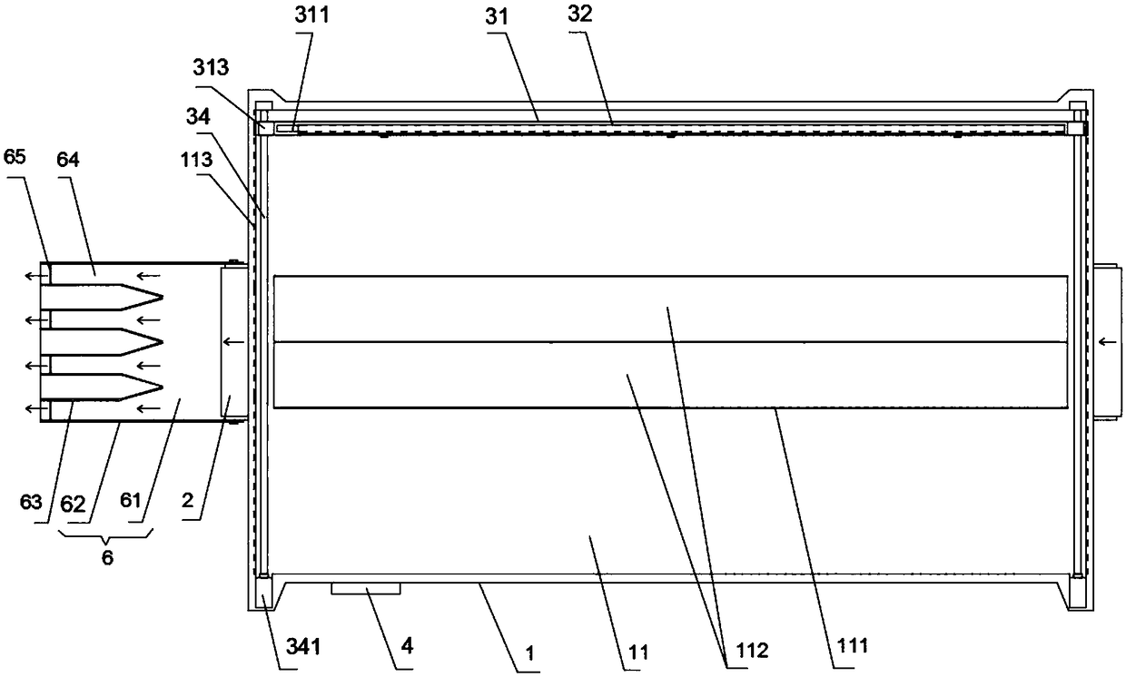 Airing frame for agriculture cereal grain particle airing