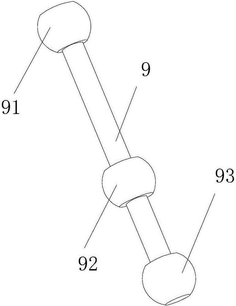 Mounting mechanism for swash plate of oblique plunger pump and driving lever