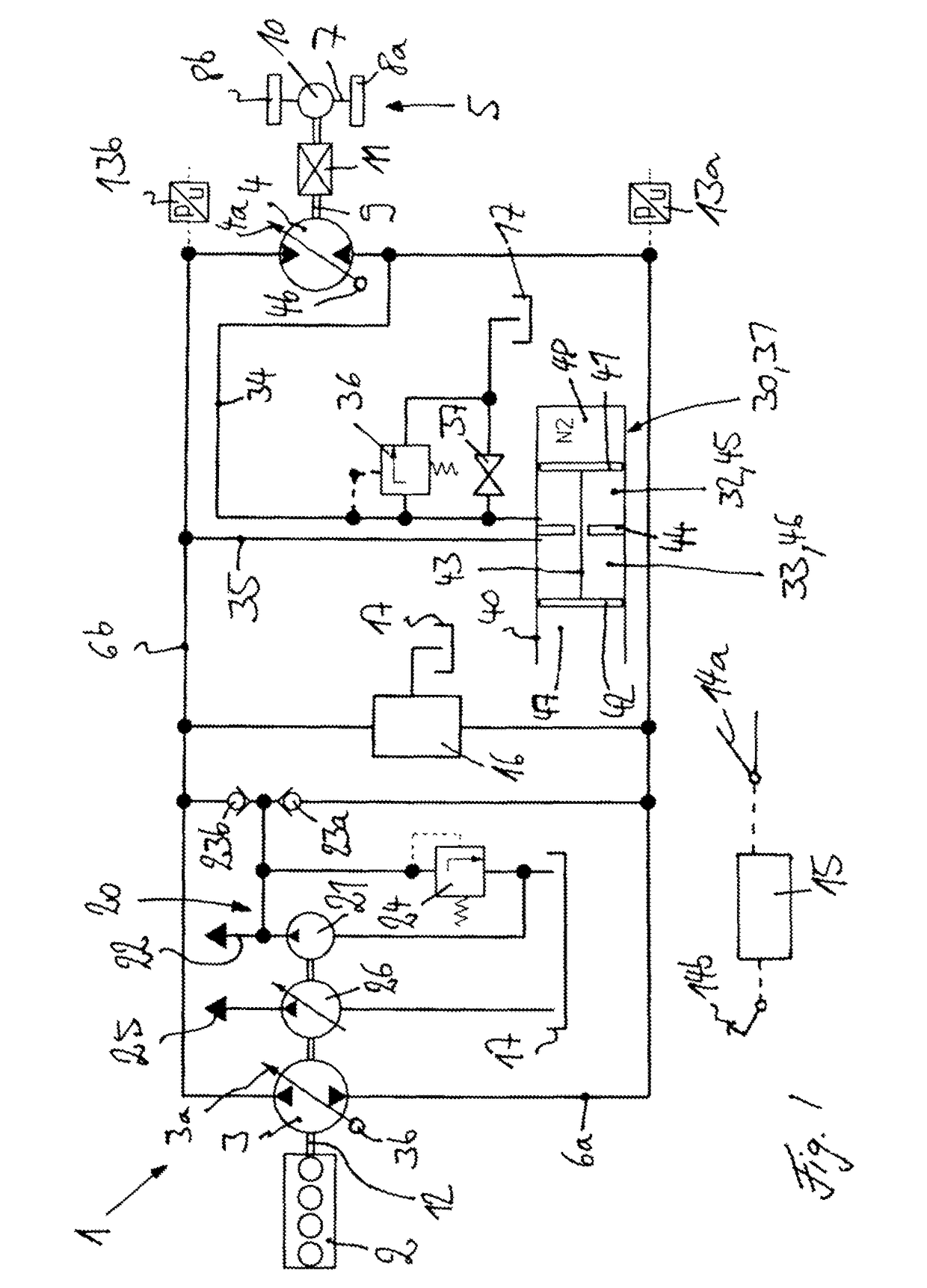 Hydrostatic drive system