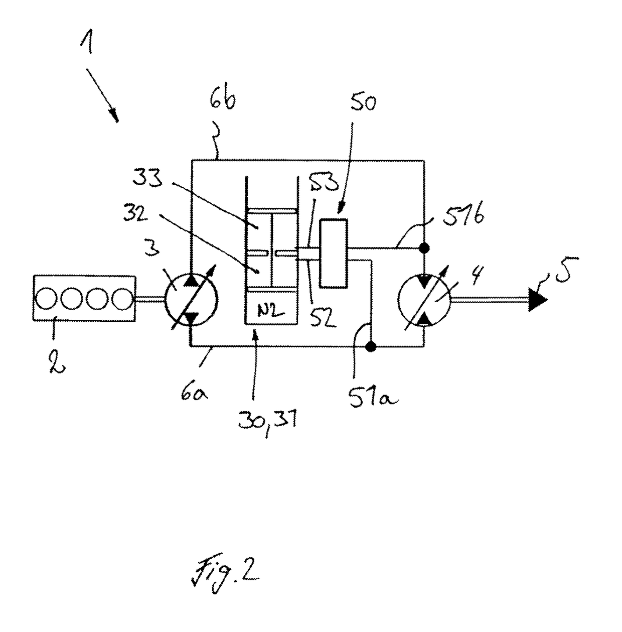 Hydrostatic drive system