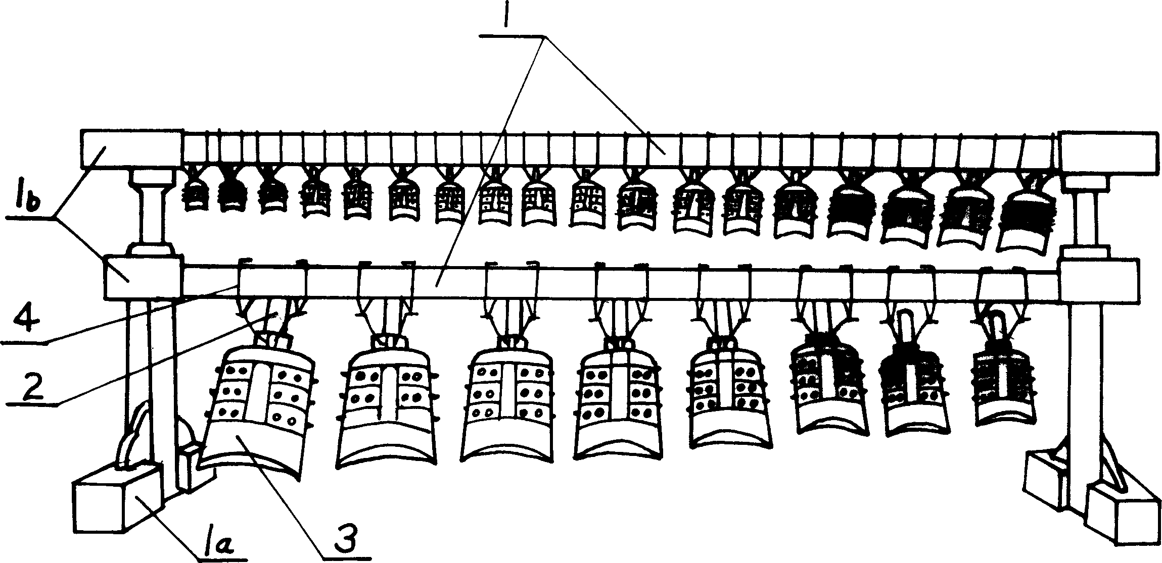 Jade chime and its mfg. method