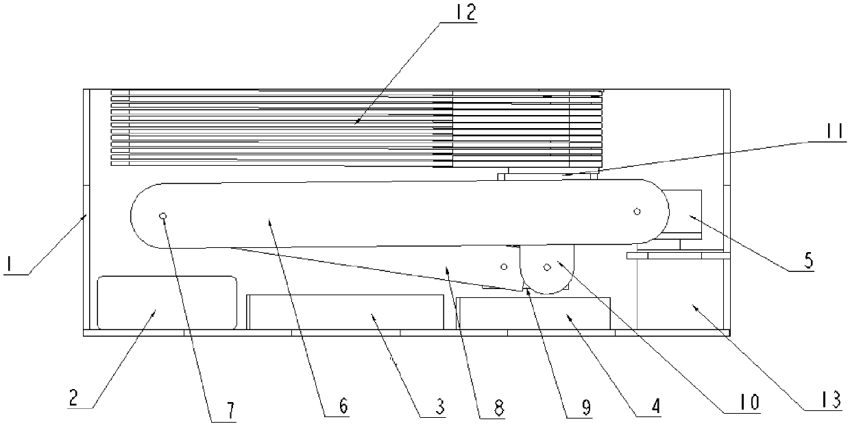 Portable solar power generation device and control method