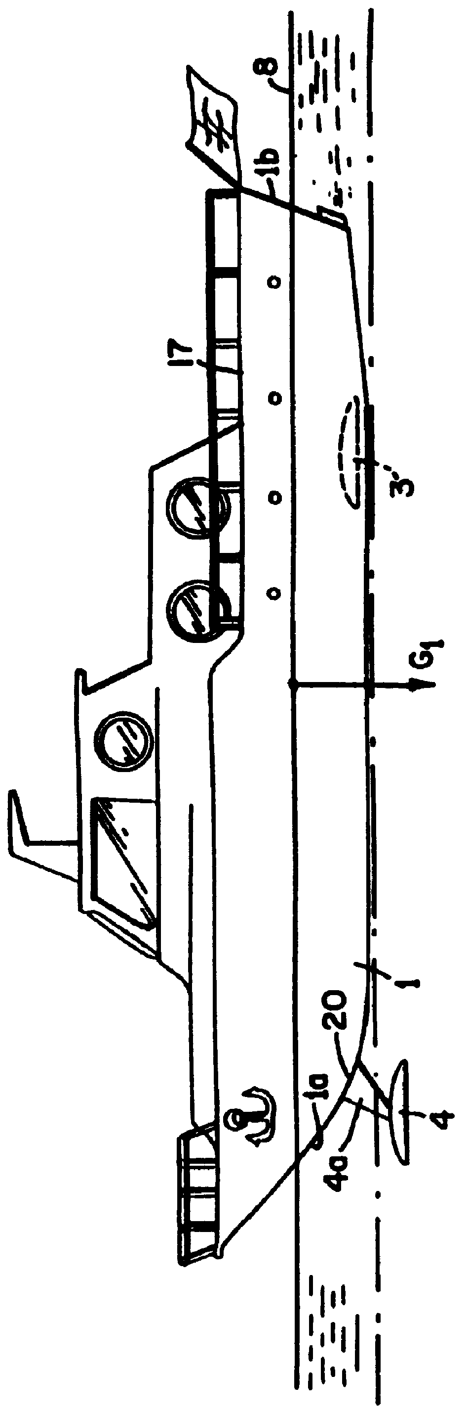 Hydrofoil supported water craft