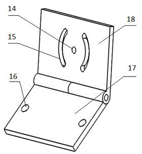 LED combined matrix light source for surface detection of heavy rail