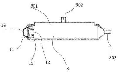 A bar processing derusting device and derusting method