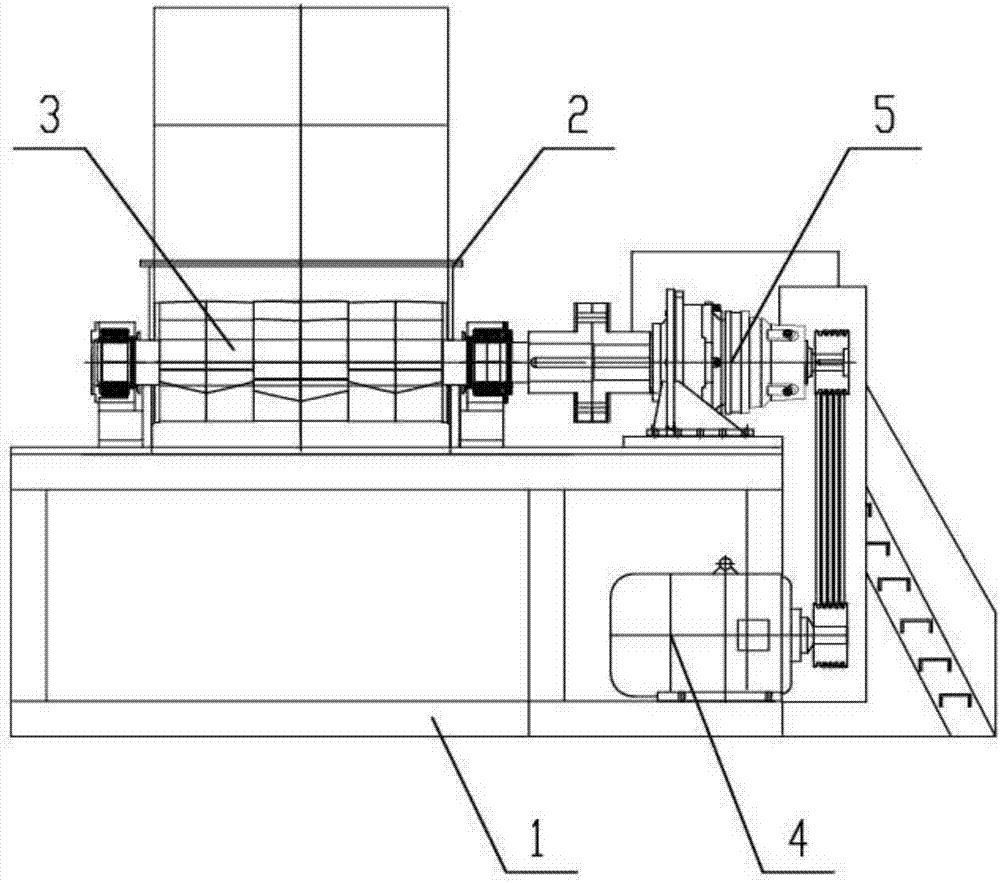 Tearing machine