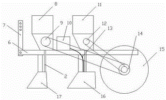 Potato planting machine