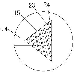 High efficiency aerating apparatus for sewage treatment