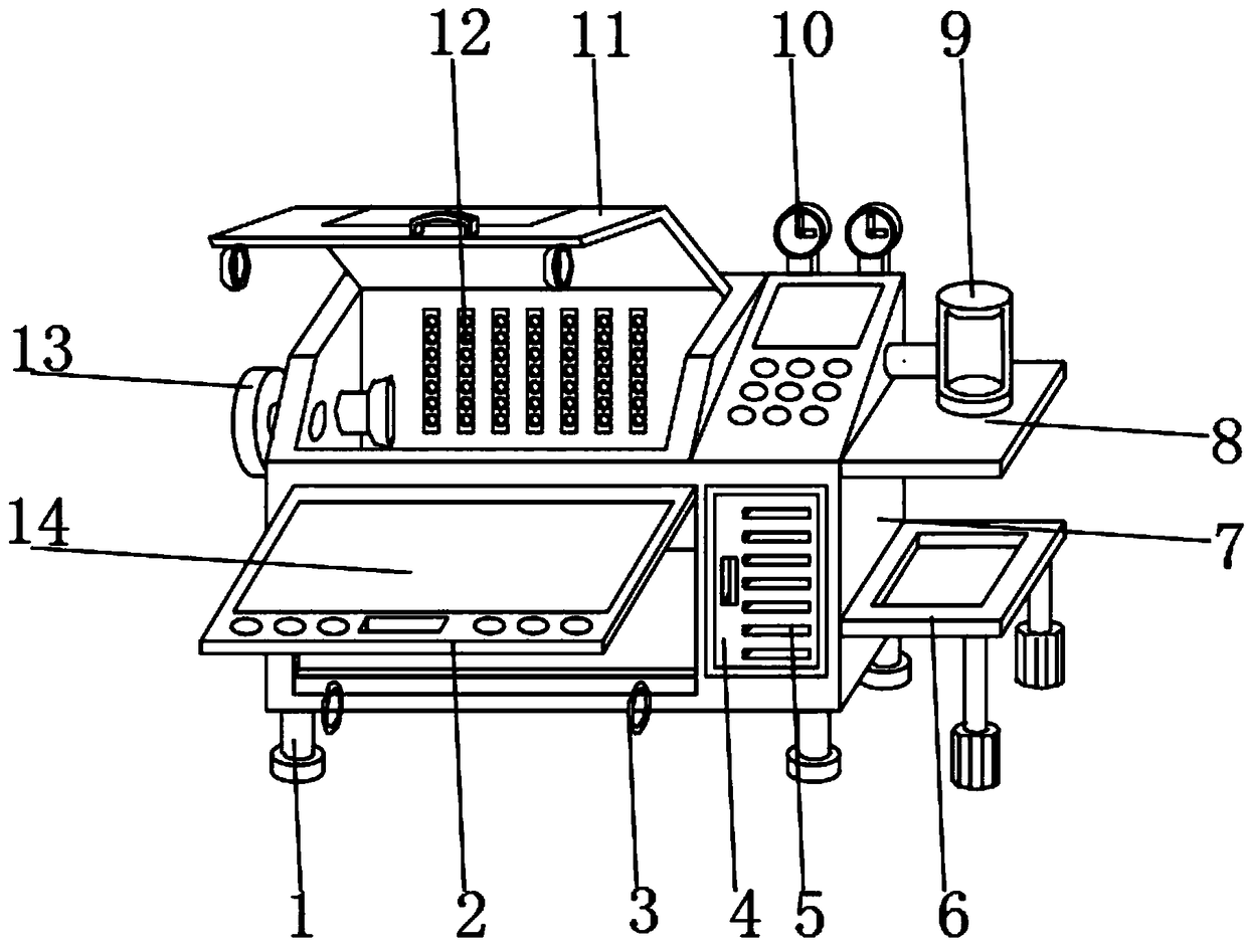 Gas tightness detector easy to be observed for production and detection of engine