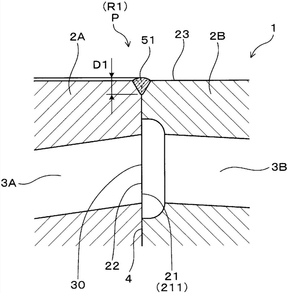 Joint component and method of manufacturing same