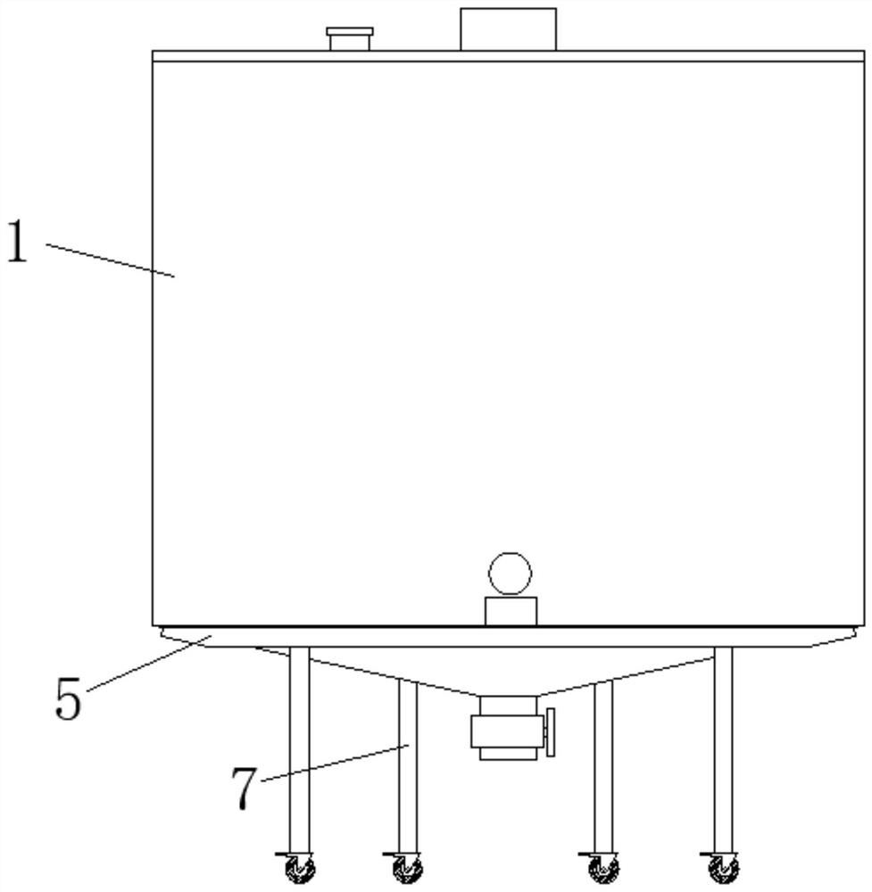 Cutting and stirring equipment for green wood feed processing