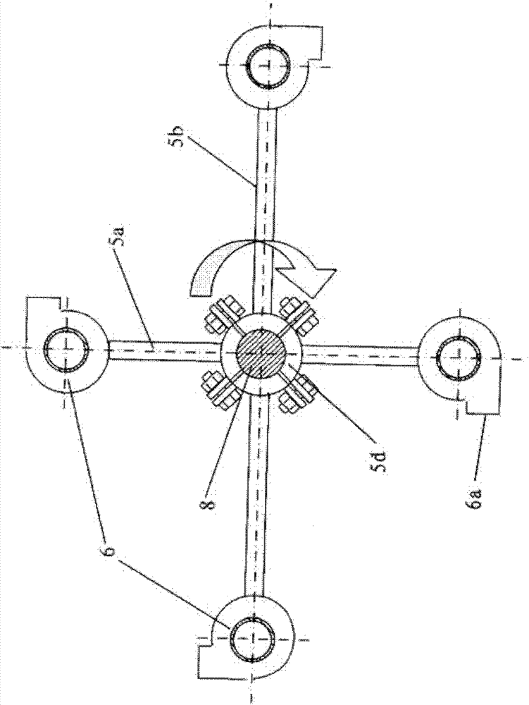 Antifoaming device used for biological fermentation