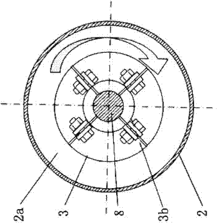 Antifoaming device used for biological fermentation