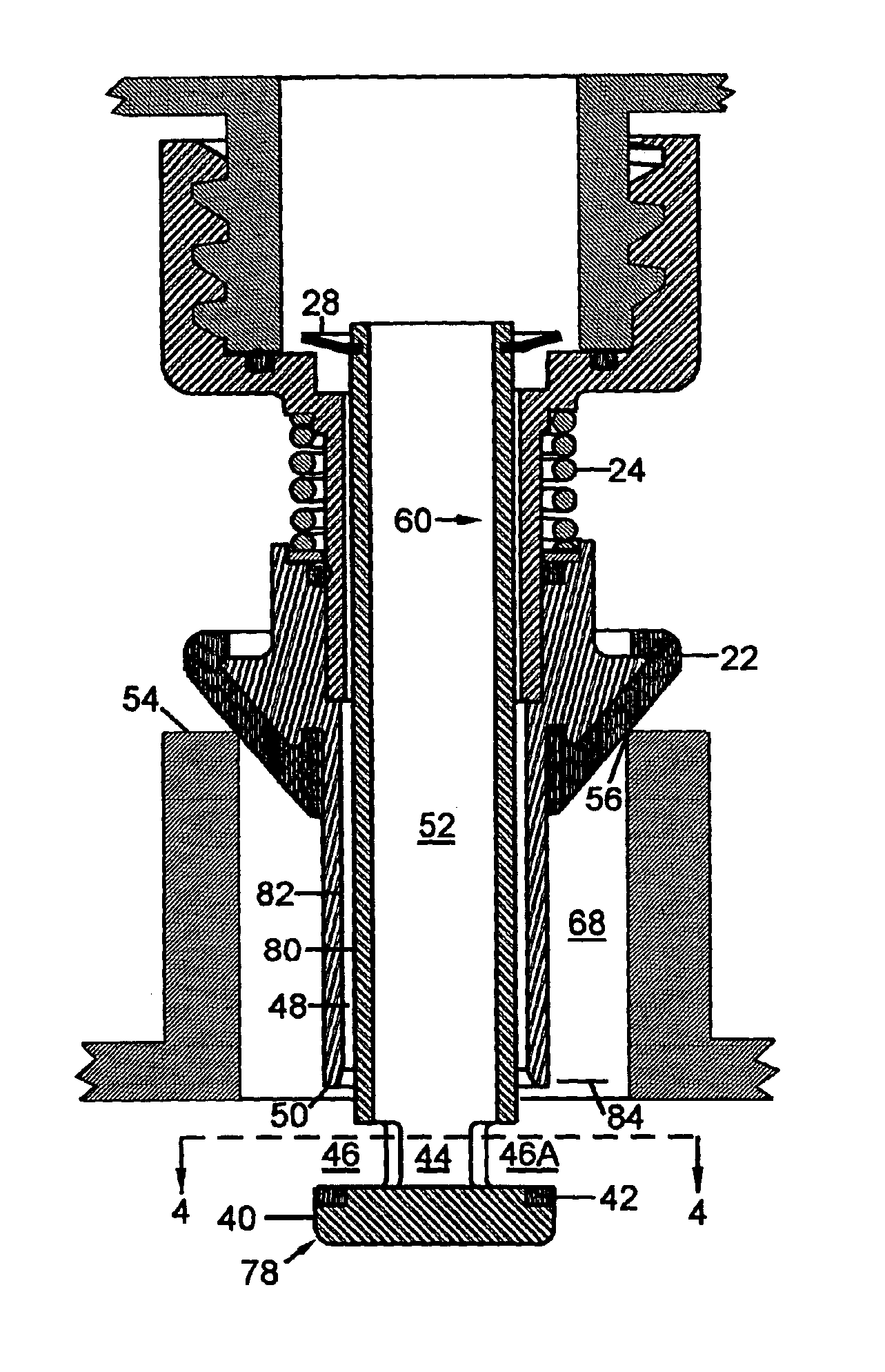 No-spill, vapor-recovery, container spout