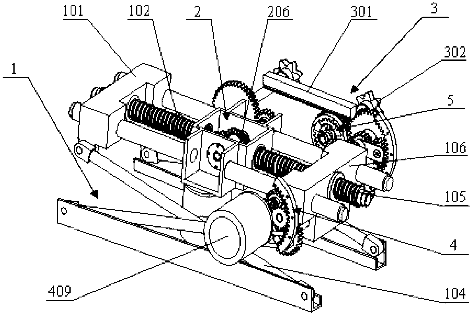 Wheelchair seat position and posture adjusting mechanism