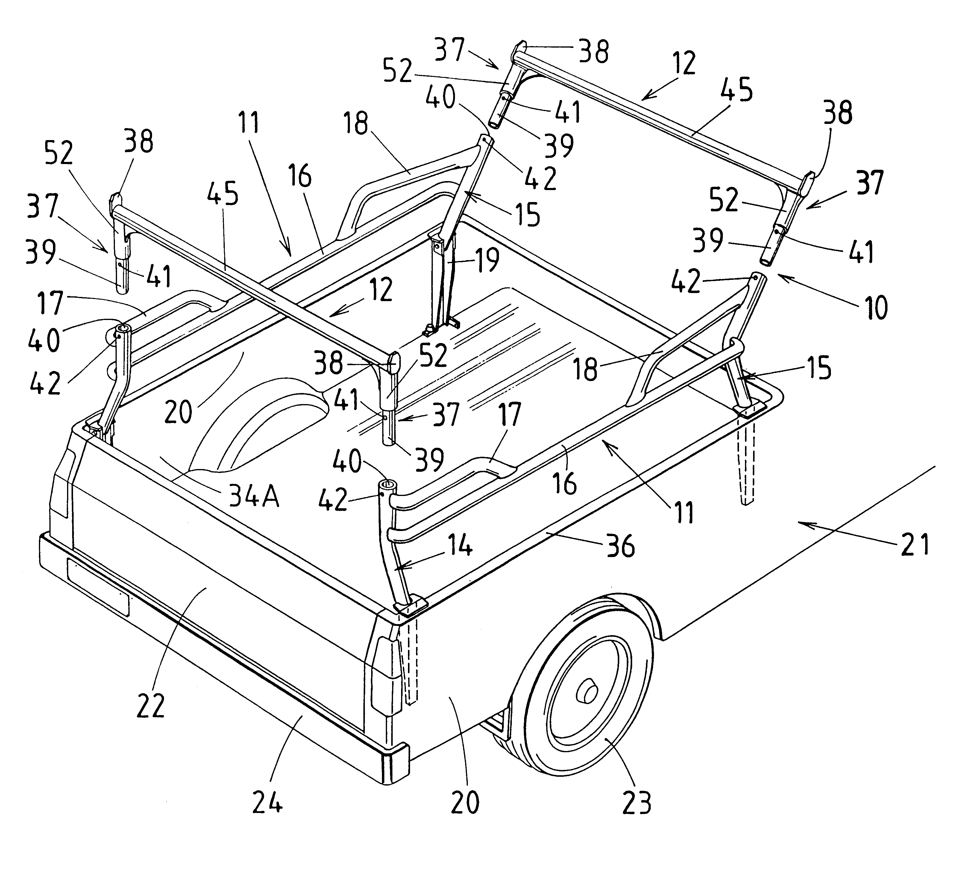 Vehicle racking system