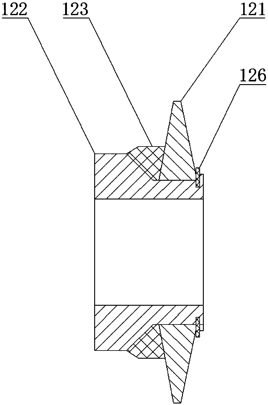 Hot-press sealing paper bag producing machine