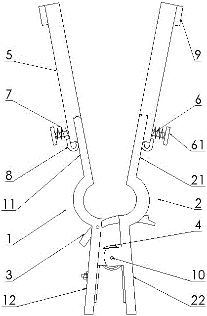 High Voltage Grounding Clamp