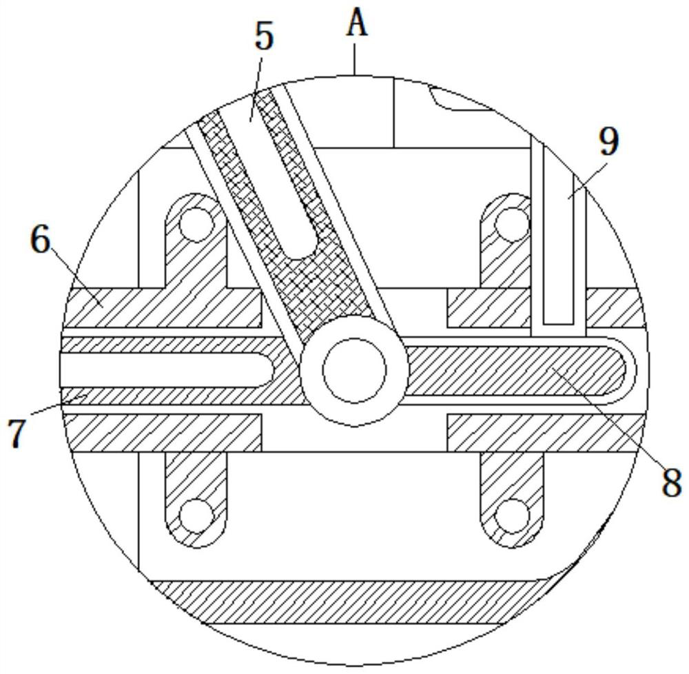 Energy-saving type uniform feeding equipment for proportionally fed feed