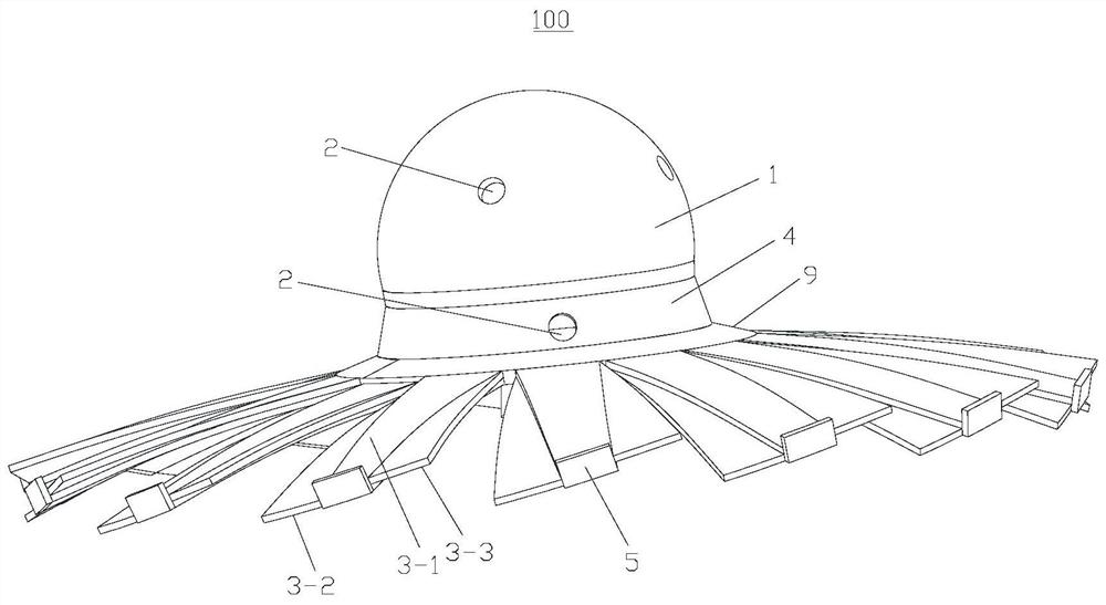 Downhole upward blast hole blanking plug and using method thereof