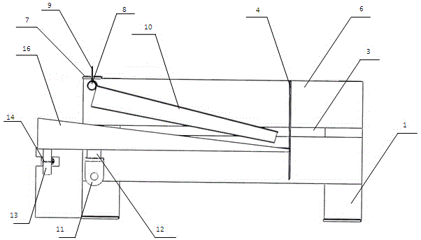 Automatic clamping device for fry for vaccine injection