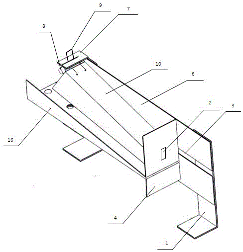 Automatic clamping device for fry for vaccine injection