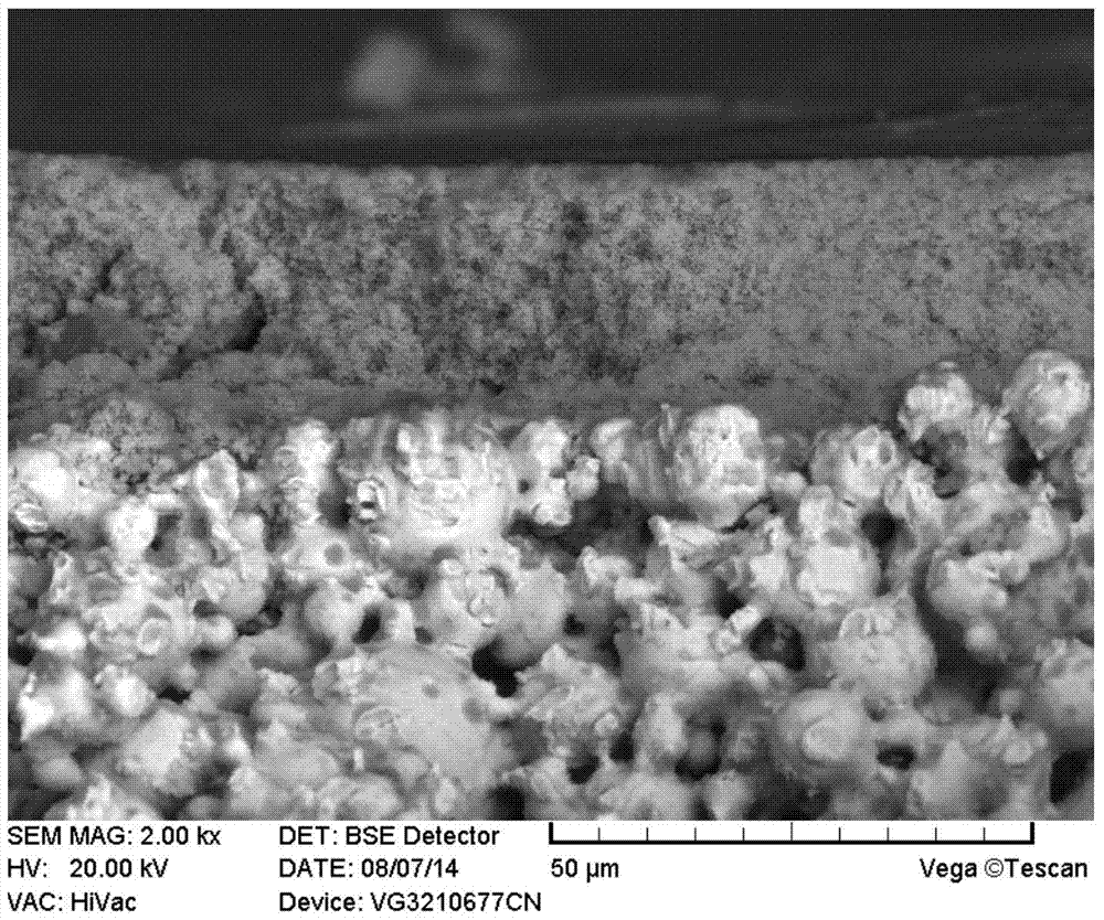 A method for preparing porous oxide film on the surface of metal carrier