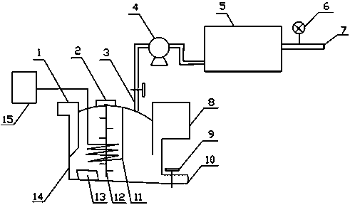 Biogas fermentation device