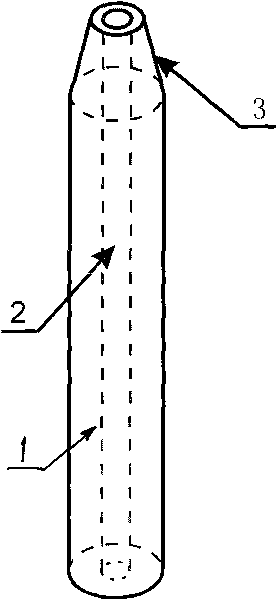 Chinese mugwort leaf pipe cigarette and manufacture method thereof