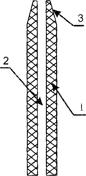 Chinese mugwort leaf pipe cigarette and manufacture method thereof