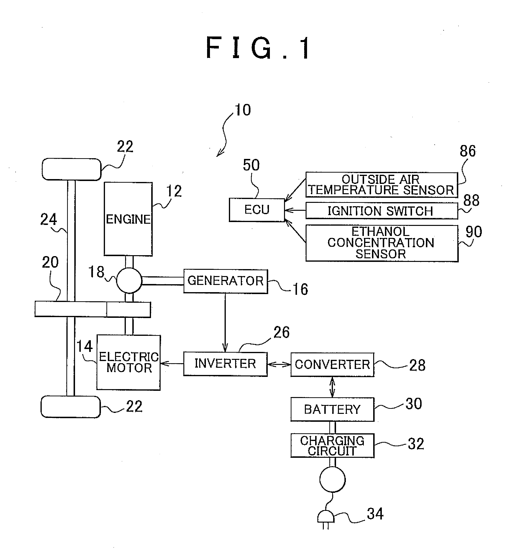 Controller for hybrid system