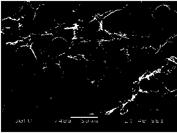 Porous semi-degraded hydrogel material used for cartilage repair and preparation method thereof